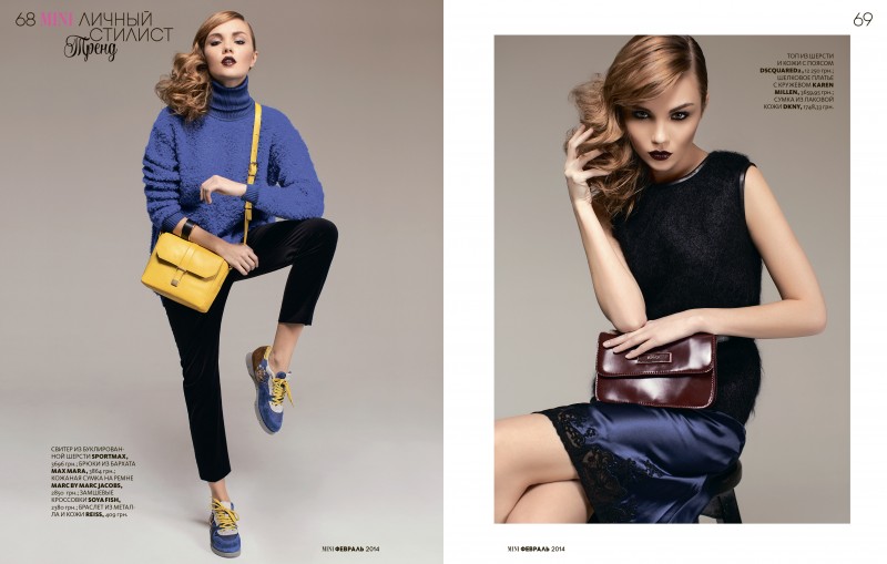 Fashion story для журнала MINI (February 2014)